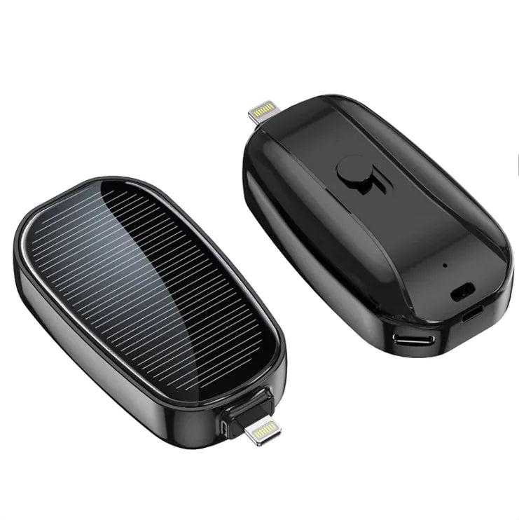 MINI SOLAR NOODSTROOM POWERBANK - 1200 mAh | COMPACT & ALTIJD OPLADEN