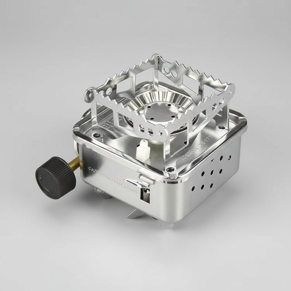 DRAAGBARE OUTDOOR GASKOOKTOESTEL MET ELEKTRONISCHE ONTSTEKING