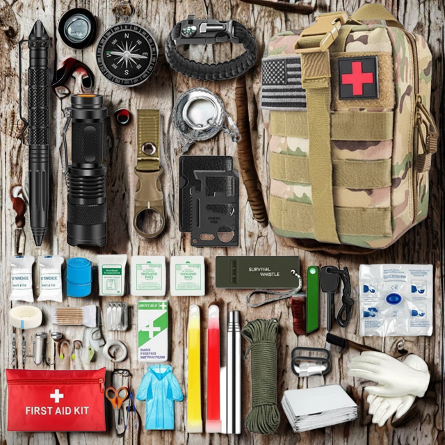READY72 - COMPLETE SURVIVAL & EHBO NOODKIT (32-DELIG)