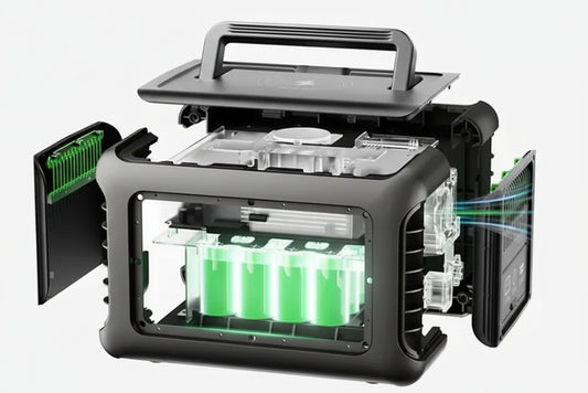 ULTIMATE POWERSTATION - 600W|299Wh NOODSTROOM MET SOLAR INPUT & EU 230V