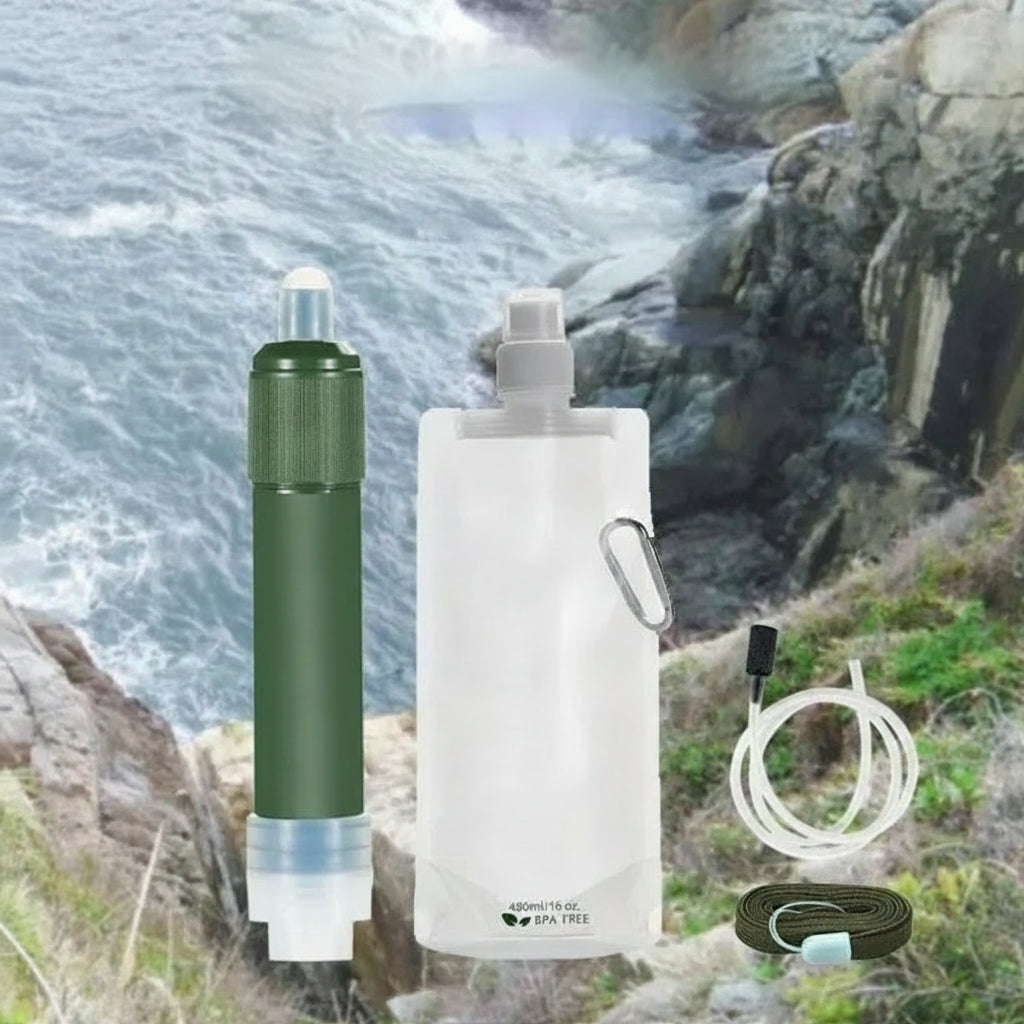 PORTABLE WATERFILTER DIRECT SCHOON DRINKWATER